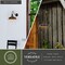 Vaxcel Dorado 1 Light Dusk to Dawn Bronze Gold Farmhouse Barn Dome Outdoor Wall Lantern T0368 - alternate 3